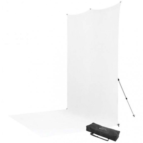 Westcott 877SK X-Drop Pro (8 x 13ft) w/ White Backdrop